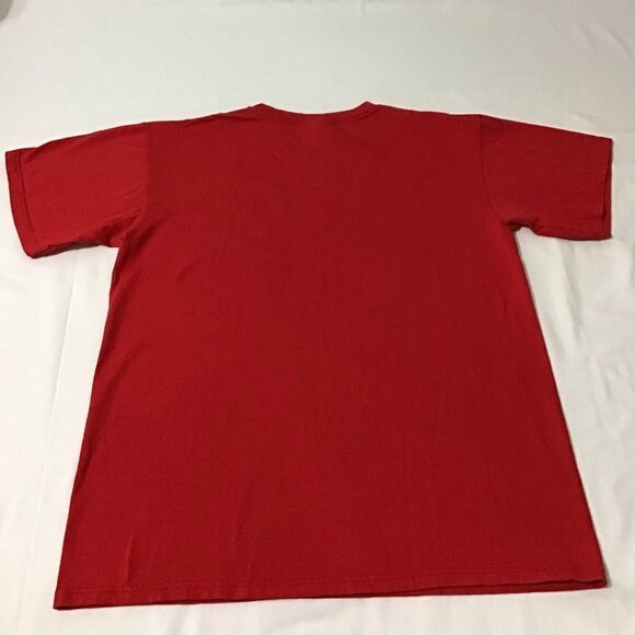 Anvil Heinz “I PUT KETCHUP ON MY KETCHUP “ Red Short Sleeve T-Shirt Size Medium - Picture 2 of 5